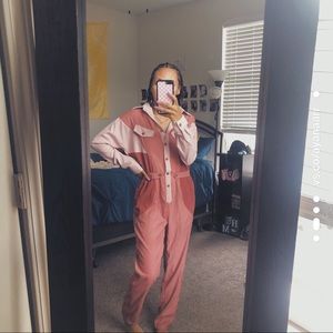 Sofia colorblock boiler jumpsuit
